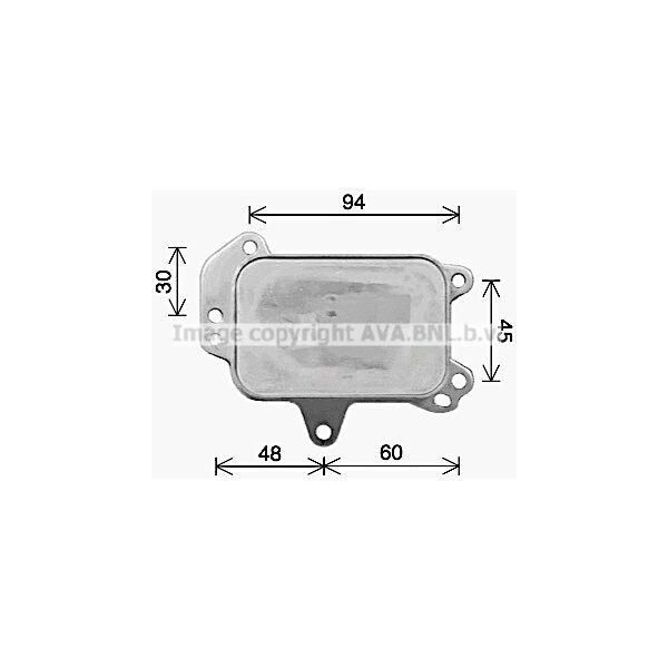 Prasco PE3424 - Oe 3646429 Radiatore Olio Per C3 Iii (Sx), C3 Picasso (Sh), C4 Cactus, C4 G-Picasso Ii (Da, De), C4 Ii (Nc), C4 Picasso Ii, C4 Spacetourer (3D), C3 Aircross Ii (2C, 2R), C3 Ii (Sc), DS3, DS4, DS5, C4 (3A, 3E), Jumpy (V), Berlingo, C-Elysee (Dd), DS4 (Nx), DS5 (Kf), Crossland X, Grandland X, 2008 I (Cu), 208 I (Ca, Cc), 3008 (0U), 3008 (M), 301, 308 Ii, 308 Sw Ii, 5008 I, Partner (K-image