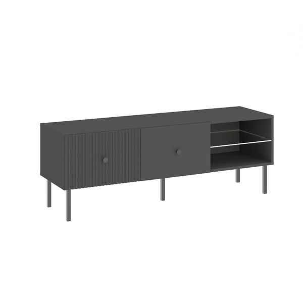 Tavolino Per Tv Haskel - Antracite-image