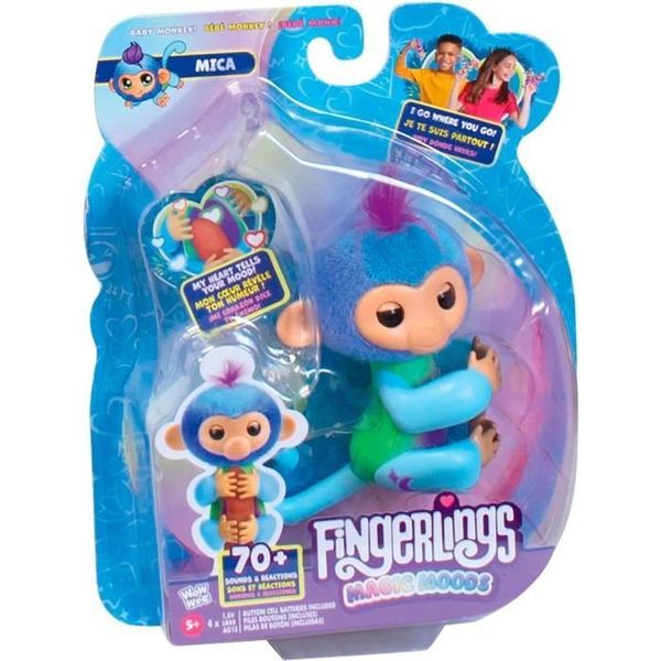 Fingerlings - Lansay - Magic Moods Mica - Gioco Da Giocare - Età 5+-image