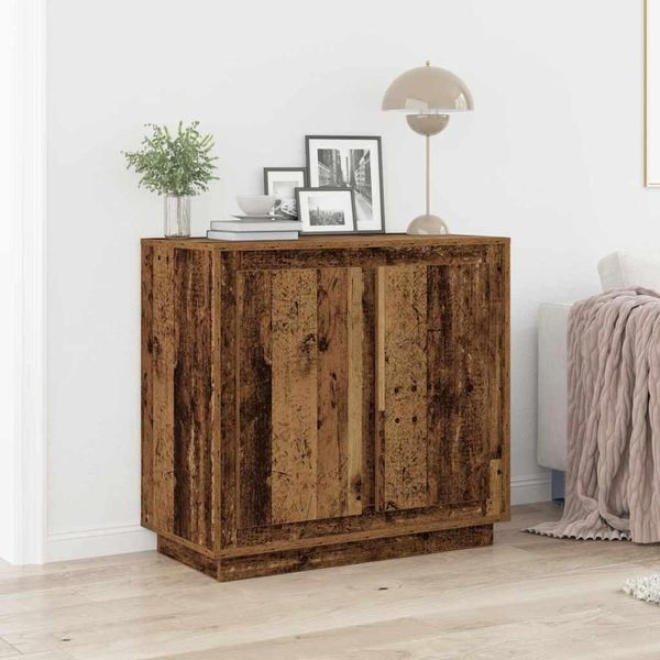 Maison Exclusive - Credenza In Legno Antico 80 X 40 X 75 Cm Materiale Ligneo-image
