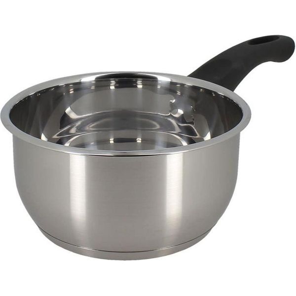 Casseruola - Menastyl - 6020240 - Acciaio Inossidabile - 14 Cm - Adatto A Tutti I Tipi Di Piano Cottura, Compreso Quello A Induzione-image