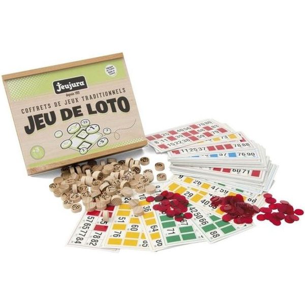 Bingo Jeujura In Scatola Di Legno-image