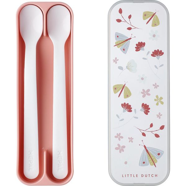 Mepal Set Cucchiai Da Pasto Mio 2 Pezzi - Fiori E Farfalle 62 X 22 X 205 108032065243-image