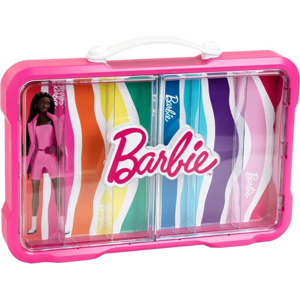 Theo Klein Brb - Espositore Da Collezione Per 6 Barbie Con Logo Barbie Illuminato 5808-image