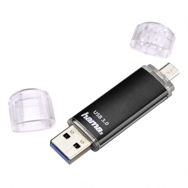 Hama Chiavetta Di Memoria Usb 3.0 Otg Flashpen "Laeta Twin"", 16 Gb"-image