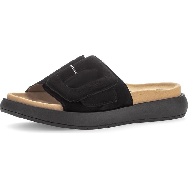 Gabor 63.751 Scarpe Da Donna - Muli Confortevoli Nero Tempo Libero Nuovo-image