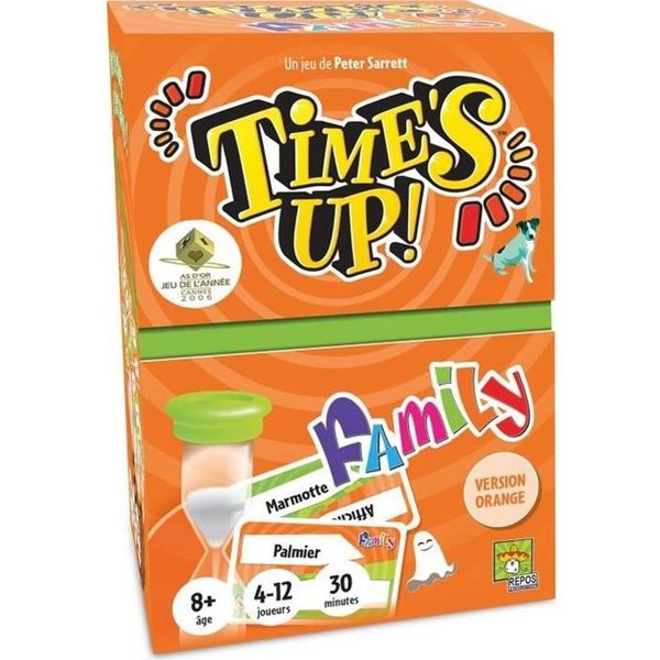 Gioco Di Domande E Risposte Asmodee Time's Up Family - Versione Arancione (Fr)-image