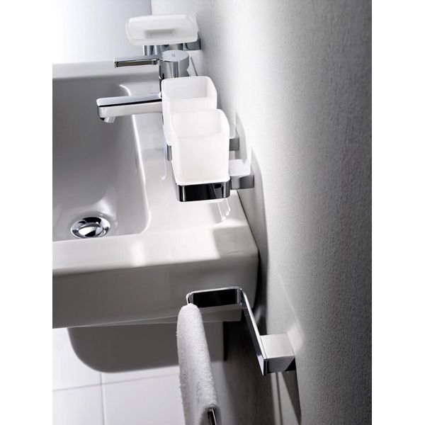 Emco Loft Handtuchring Starr Rechts Offen, Chrom, 055500100 055500100-image