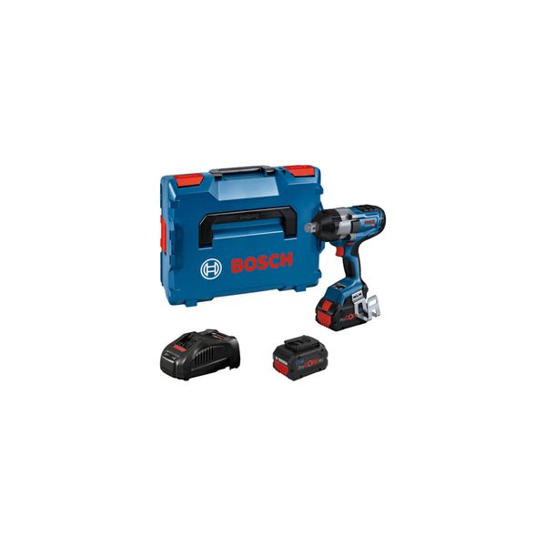 Bosch Akku-Drehschlagschrauber GDS 18V-1050 H Mit 2X Akku, SchnellladegeräT, L-BOXX (06019J8502)-image