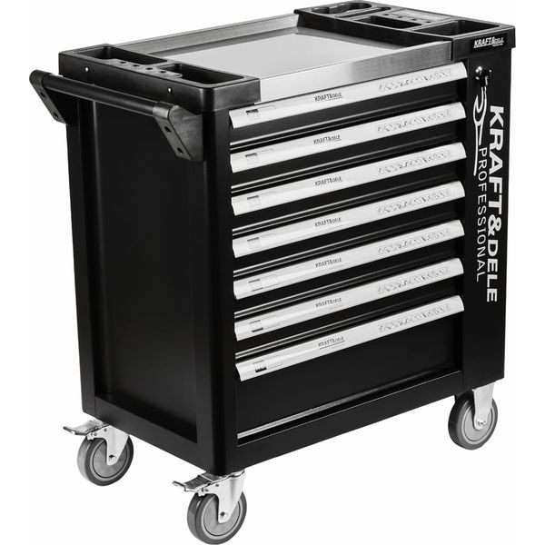 Kraft&Dele Armadio Per Attrezzi Da Officina, 7 Cassetti - KD1070-image
