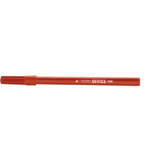Tratto Office Fine Marcatore Rosso 12 Pz-image
