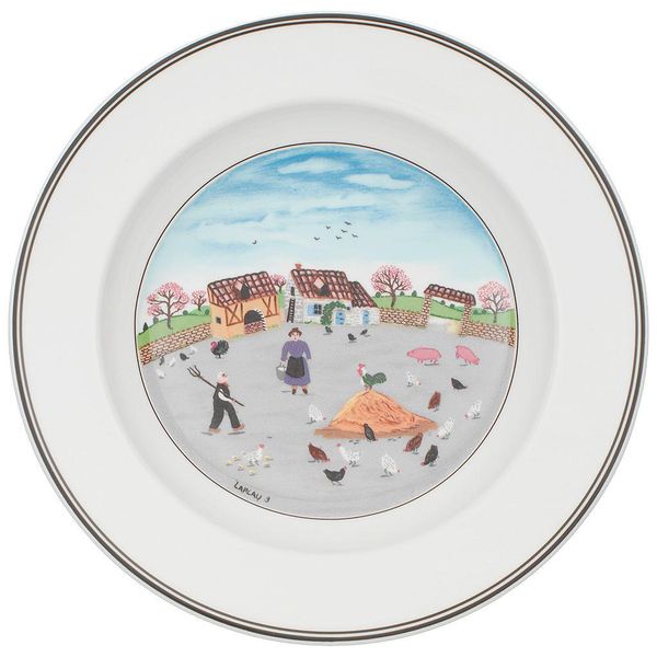2145631 Piatto Fondo HüHnerhof Design Naif Villeroy & Boch-image
