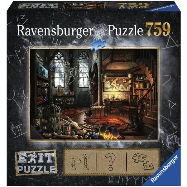 Ravensburger 19954 Puzzle Nel Laboratorio Del Drago 759 Pezzi 19954-image