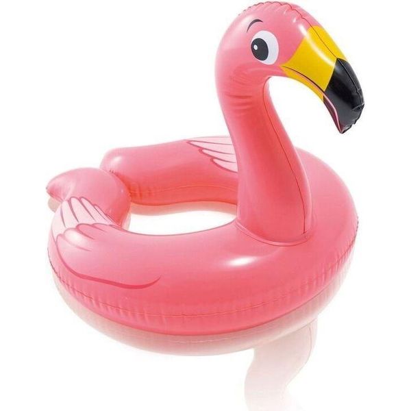 Anello Intex 59220NP Animal Split Rings, Per Bambini, Gonfiabile, Per L'acqua, Mix Di Design, 3-6 Anni-image
