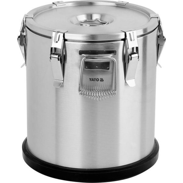 Contenitore Termico, Scaldavivande Per Alimenti, Acciaio Inox 20L-image