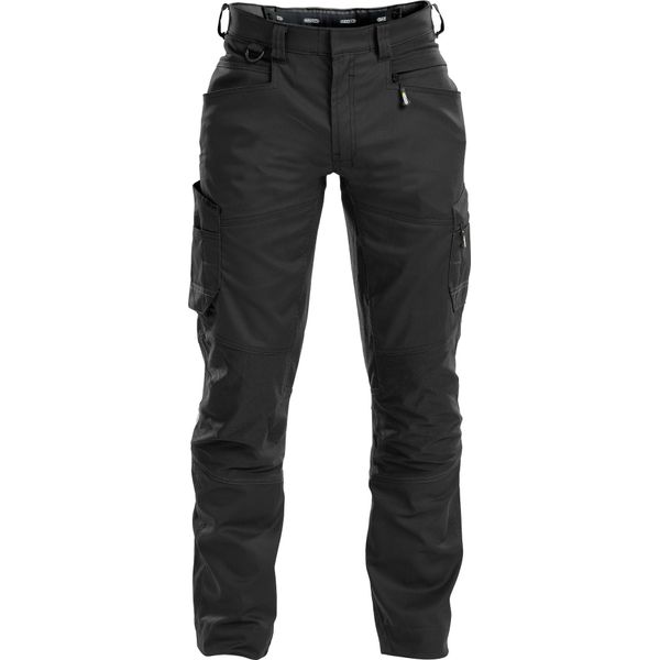 Dassy® Helix Pantaloni Da Lavoro Elasticizzati Nero Taglia 56 Lunghezza: Meno-image