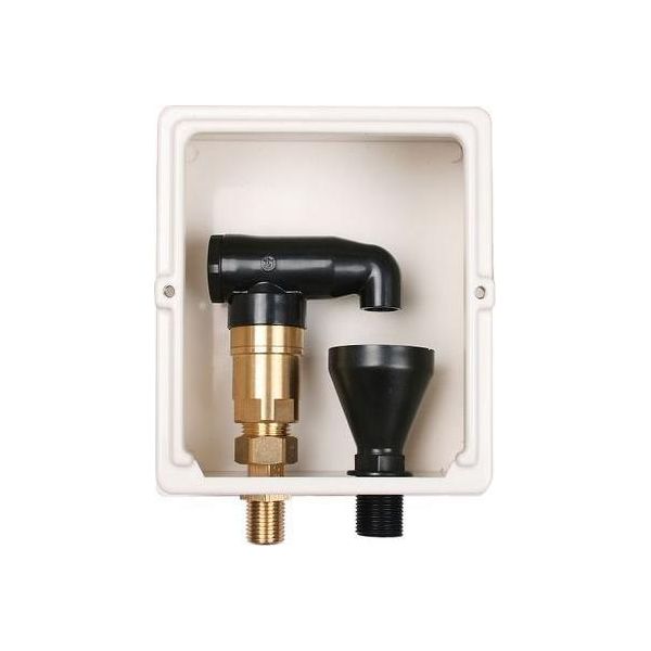 Js Rohrbeluefter Bauform E,1-Fach Unterputz,1/2"X3/4"",Din-Dvgw"-image