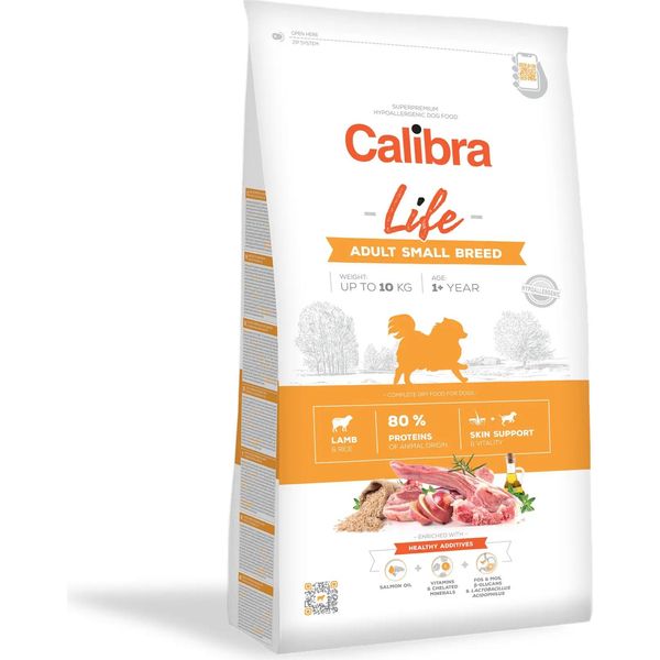 Calibra Dog Life Adult Agnello Di Piccola Taglia 6KG-image