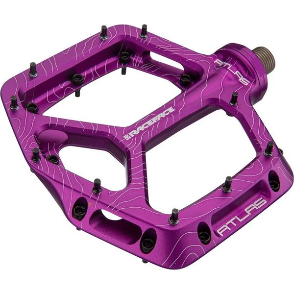 Pedali Race Face Atlas 22 Piattaforma In Alluminio 114X101 Mm Viola PD22ATLASPUR-image