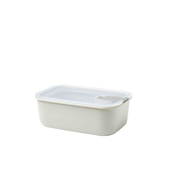 Mepal 106156032500 Mepal Frischhaltedosen Easyclip 7,0 Cm Hoch Nordic White 1,0 L, 1 St.-image