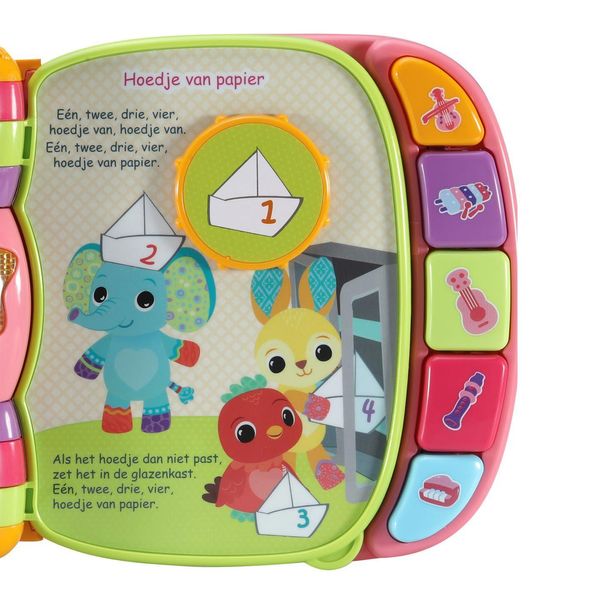 Vtech Vtech Baby Animal Friends Song Book - Giocattolo Interattivo - Libro Per Bambini - Libri Per Bambini - Rosa - Regalo - Da 3 A 36 Mesi-image