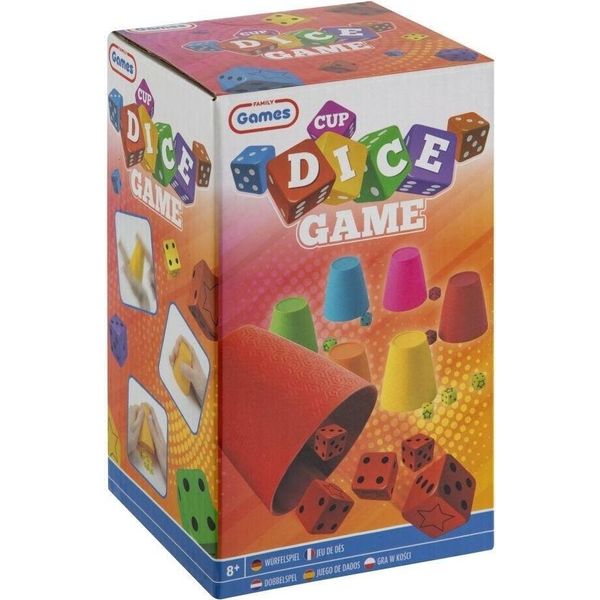 Creative Craft Group Gioco Dei Dadi 6 Tazze E 30 Dadi-image
