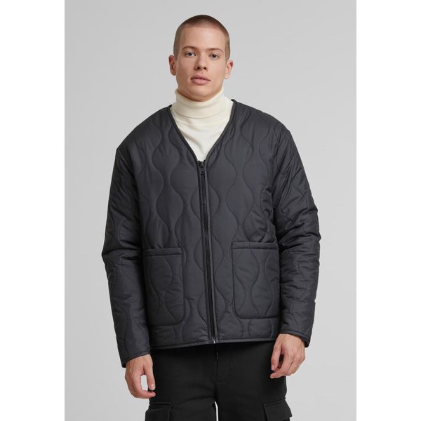 Bunda Urban Classics - Giacca Trapuntata Imbottita Nera - 5XL-image
