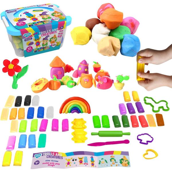 Trolls Creatures Stampi In Plastilina Per Modellazione 41220-image
