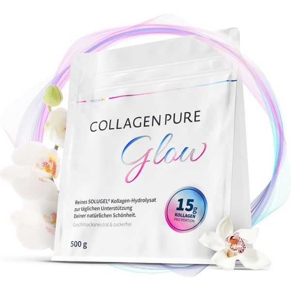 Collagene Pure Glow 100% Collagene Puro In Polvere 500 G-image