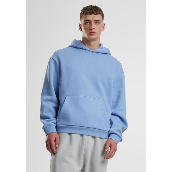 Felpa Con Cappuccio Urban Classics Da Uomo, Blu Polvere - 4XL-image