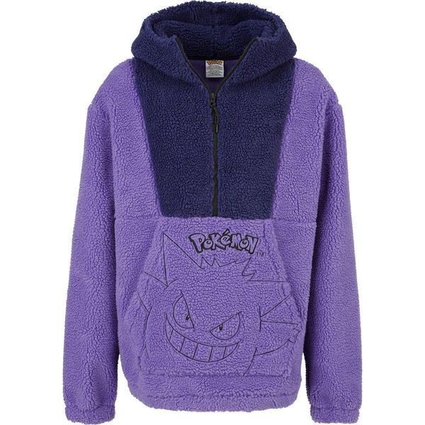 PokéMon - Felpa Con Cappuccio Gengar Sherpa Premium-image