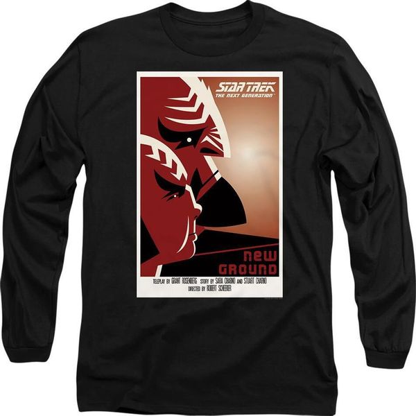 Star Trek - Maglietta "The Next Generation Stagione 5 Episodio 10"" Per Uomini/Donne Unisex TV10007 (S) (Nero)"-image
