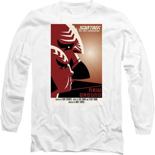 Star Trek - Maglietta "The Next Generation Stagione 5 Episodio 10"" Per Uomo/Donna Unisex TV10006 (S) (Bianco)"-image