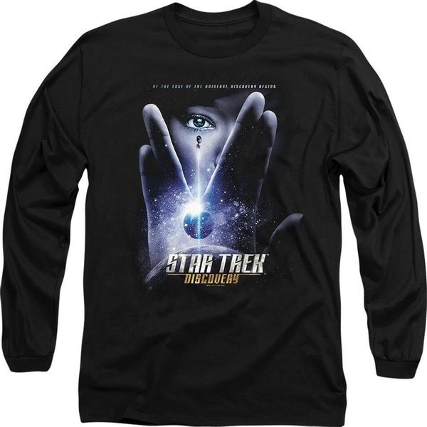 Star Trek: Discovery - Maglietta "Discovery Begins"" Per Bambini/Ragazzi Unisex TV10162 (Xxl) (Schwarz)"-image