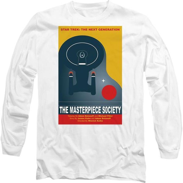 Star Trek - Maglietta "The Next Generation Stagione 5 Episodio 13"" Per Uomo/Donna Unisex TV10012 (Xl) (Bianco)"-image