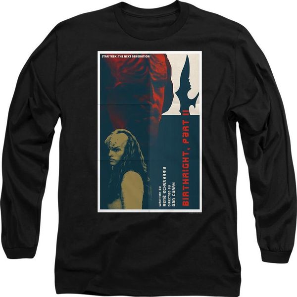 Star Trek - Maglietta "The Next Generation Stagione 6 Episodio 17"" Per Uomo/Donna Unisex TV10071 (Xl) (Nero)"-image