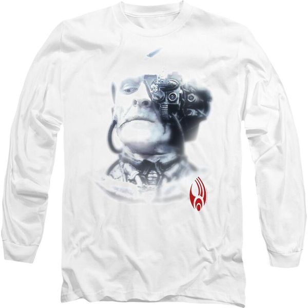 Star Trek - Maglietta "Borg"" Per Uomo/Donna Unisex TV10316 (Xl) (Bianco)"-image