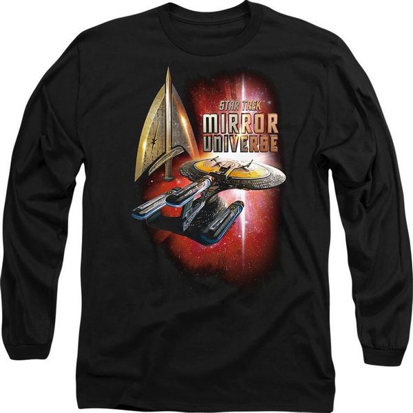 Star Trek - Maglietta "Mirror Enterprise"" Per Uomo/Donna Unisex TV10148 (M) (Nero)"-image