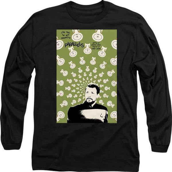 Star Trek - Maglietta "The Next Generation Stagione 7 Episodio 11"" Per Uomo/Donna Unisex TV10112 (Xl) (Nero)"-image