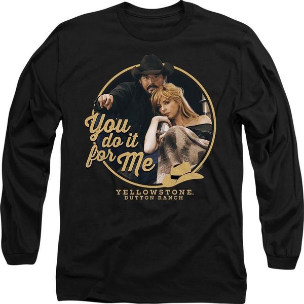 Yellowstone - Maglietta "You Do It For Me"" Per Bambini/Ragazzi Unisex TV10264 (L) (Schwarz)"-image