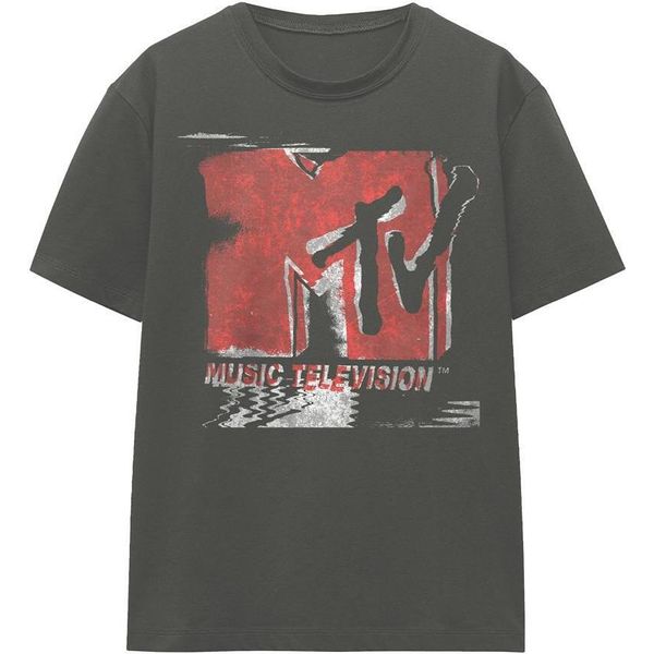 Mtv - Maglietta Da Uomo/Donna Unisex TV15831 (Xl) (Carbone)-image