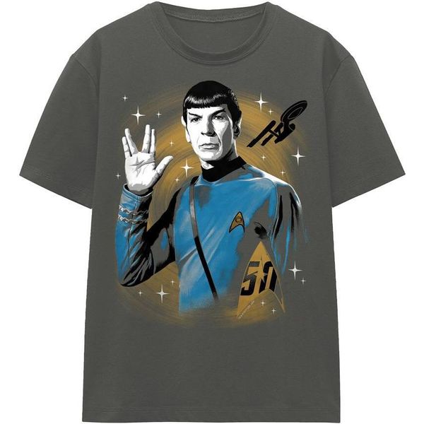 Star Trek - Maglietta "Prosper"" Per Uomo/Donna Unisex TV16241 (L) (Charcoal)"-image