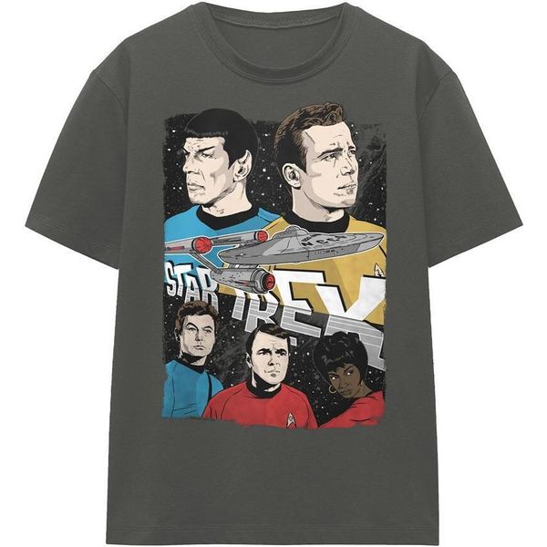 Star Trek - Maglietta Da Uomo/Donna Unisex TV16170 (M) (Carbone)-image