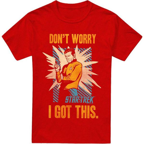 Star Trek - Maglietta "Got This"" Per Uomo/Donna Unisex TV17578 (Xl) (Rosso)"-image