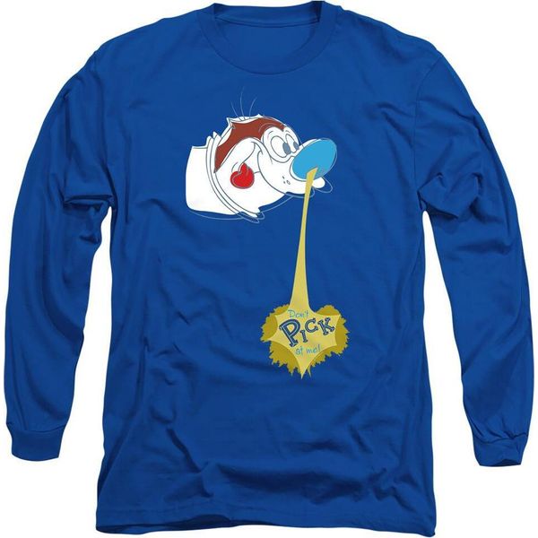 Ren & Stimpy - Maglietta "Non Prendermi In Giro!"" Per Uomo/Donna Unisex TV10621 (M) (Blu Reale)"-image