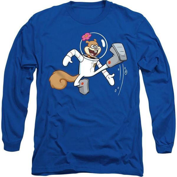 Spongebob Squarepants - Maglietta "Karate"" Per Uomo/Donna Unisex TV10720 (Xl) (Blu Reale)"-image