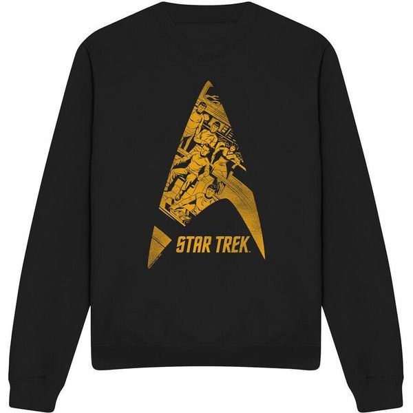Star Trek - Felpa "Delta Crew"" Per Uomo/Donna Unisex TV11385 (S) (Nero)"-image