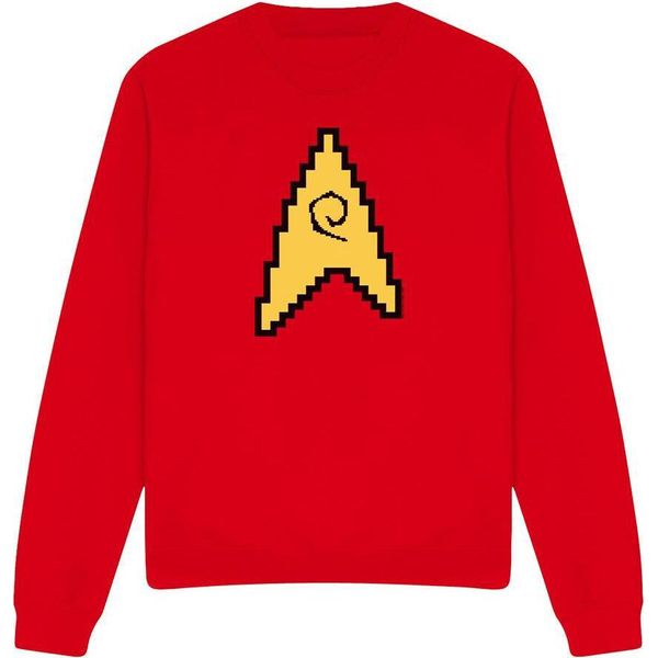 Star Trek - Felpa "Engineering"" Per Uomo/Donna Unisex TV11389 (L) (Rosso)"-image