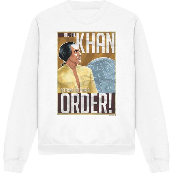 Star Trek - Felpa "Ordine Mondiale"" Per Uomo/Donna Unisex TV11317 (M) (Bianco)"-image