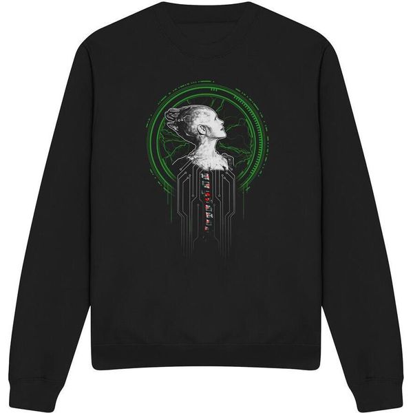 Star Trek - Felpa "Borg Queen"" Per Uomini/Donne Unisex TV11494 (L) (Nero)"-image